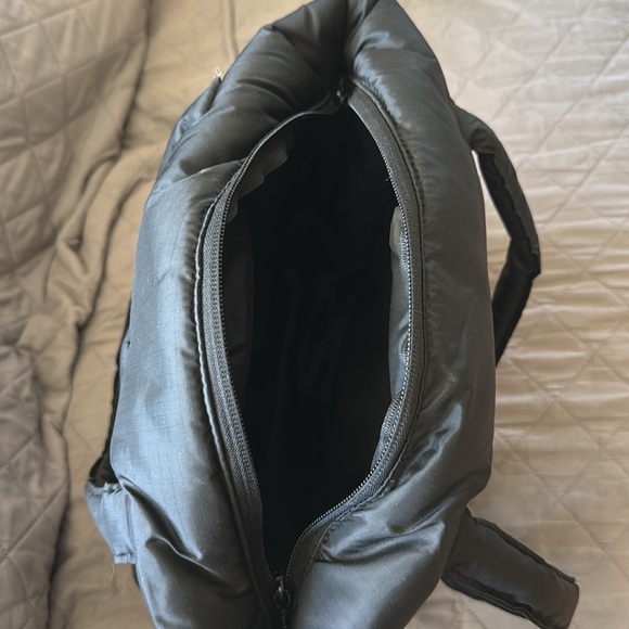 Black Baggu Black Mini Puffy Tote - Picture 3 of 3